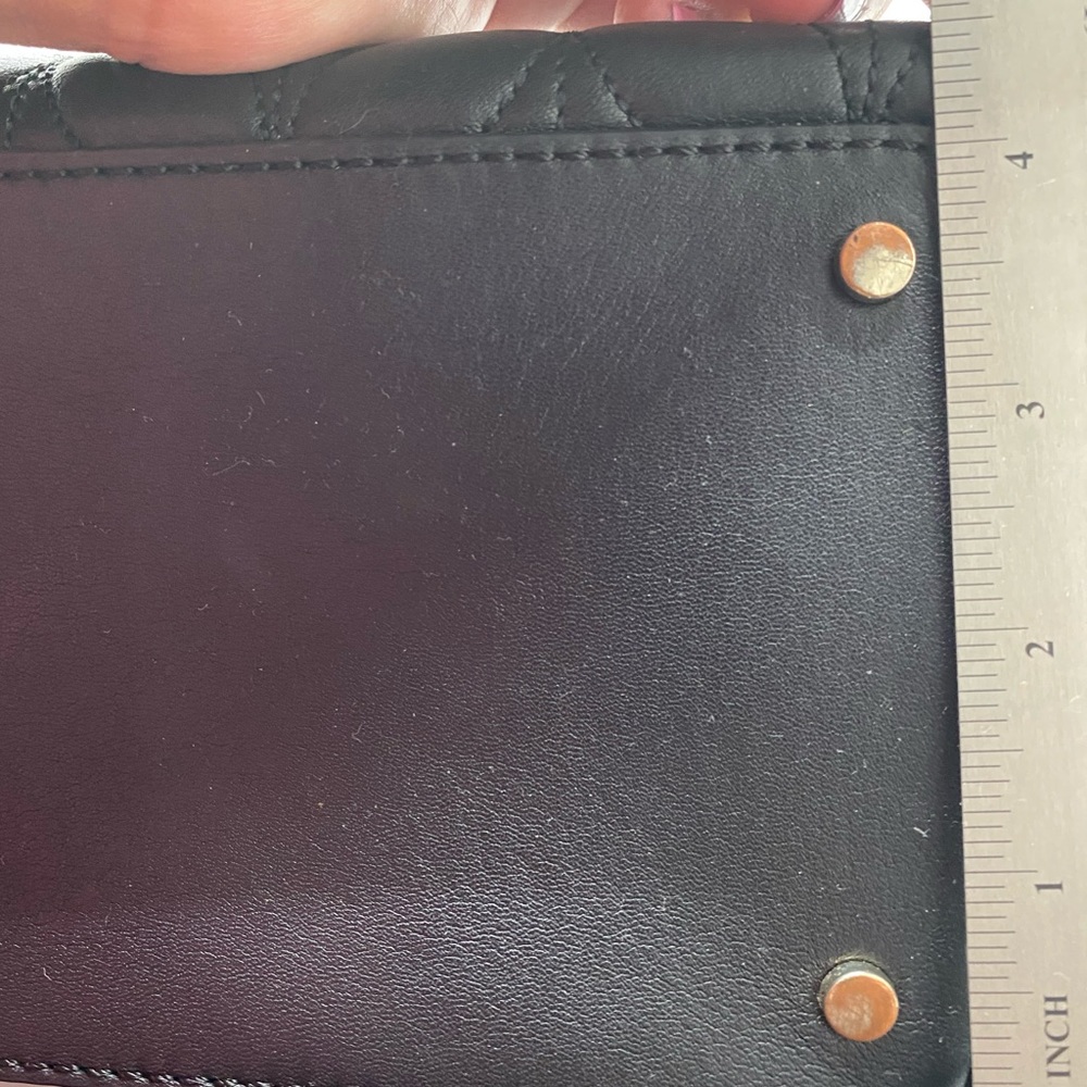 Kate Spade crossbody/shoulder bag black & gold - Picture 11 of 11